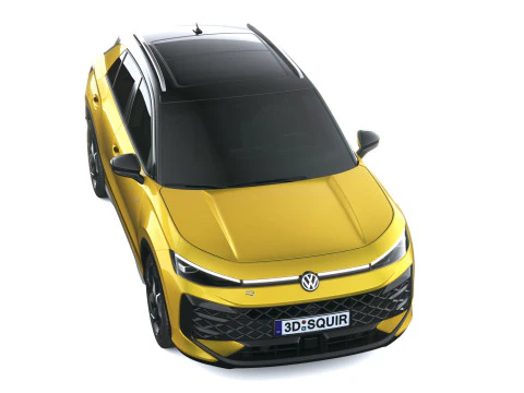 Volkswagen T-Roc R-line 2026 3D Model