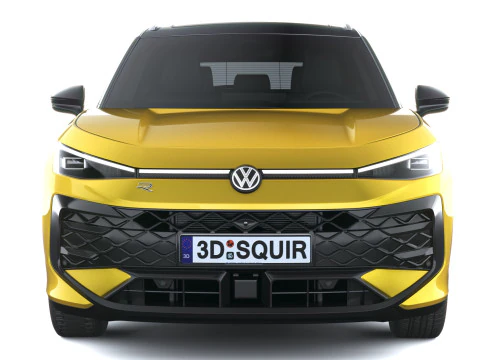 Volkswagen T-Roc R-line 2026 3D Model