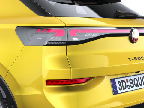 Volkswagen T-Roc R-line 2026 3D Model