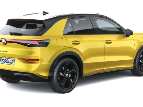 Volkswagen T-Roc R-line 2026 3D Model