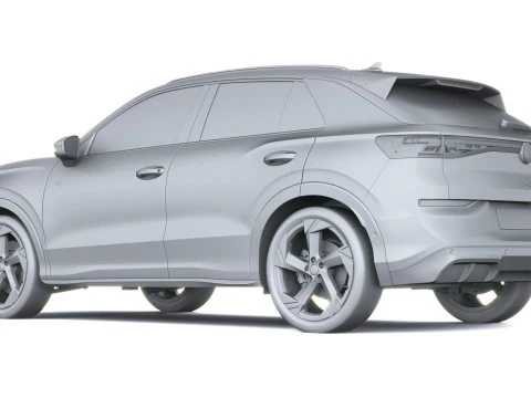 Volkswagen T-Roc R-line 2026 3D Model