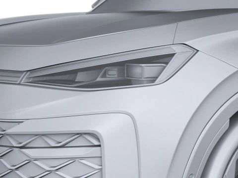 Volkswagen T-Roc R-line 2026 3D Model