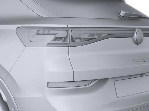 Volkswagen T-Roc R-line 2026 3D Model