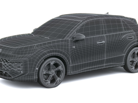 Volkswagen T-Roc R-line 2026 Model 3D