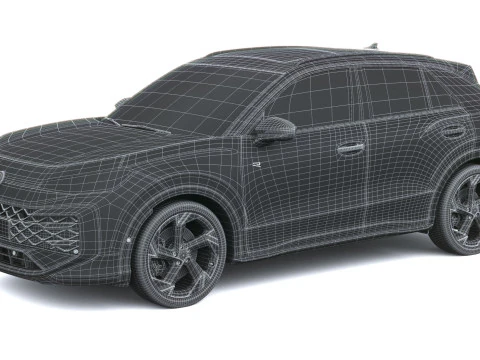 Volkswagen T-Roc R-line 2026 3D Model