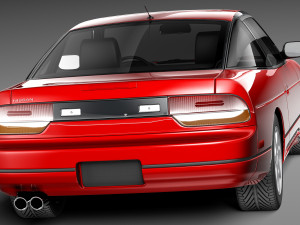 Nissan 240 SX Silvia S13 1989-1994 3D 模型
