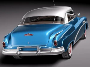 Buick Roadmaster Riviera 1952 3D Model