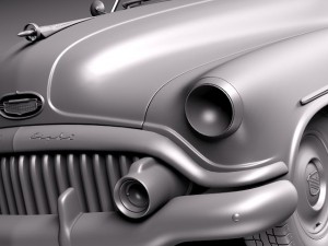 Buick Roadmaster Riviera 1952 Model 3D