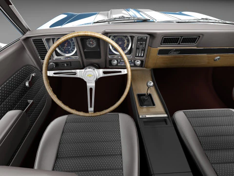 Chevrolet Camaro SS1969 Modello 3D