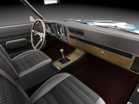 Chevrolet Camaro SS1969 Modello 3D