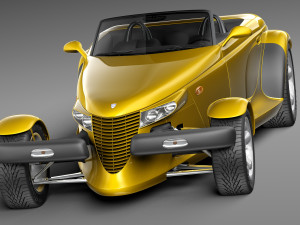 Plymouth Prowler Stock 1997-2002 3D Model