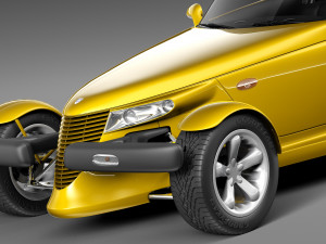 Plymouth Prowler Stock 1997-2002 3D Model