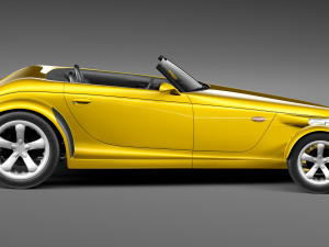 Plymouth Prowler Stock 1997-2002 3D Model