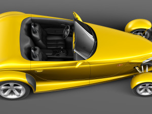 Plymouth Prowler Stock 1997-2002 3D Model
