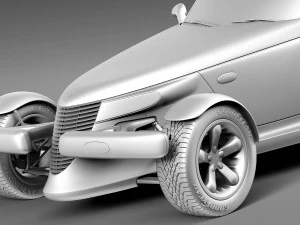 प्लायमाउथ प्रॉलर स्टॉक 1997-2002 3D मॉडल