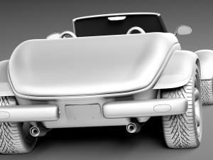 Plymouth Prowler Stock 1997-2002 3D Model