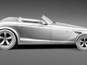 Plymouth Prowler Stock 1997-2002 3D Model