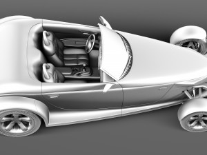 Plymouth Prowler Stock 1997-2002 3D Model