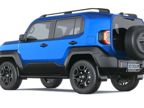 トヨタ ランドクルーザー FJ 2027 3Dモデル