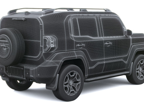 トヨタ ランドクルーザー FJ 2027 3Dモデル