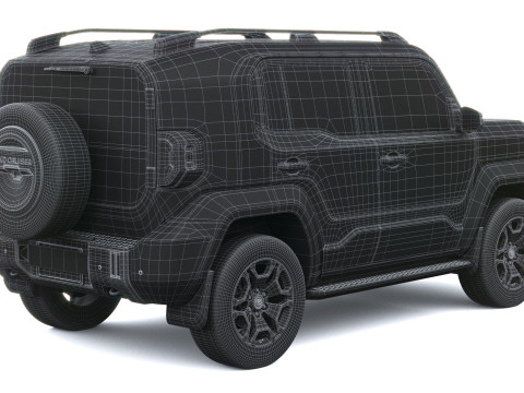 トヨタ ランドクルーザー FJ 2027 3Dモデル