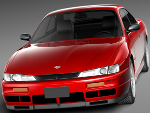 Nissan 240 SX Silvia S14 1996 Modelo 3D