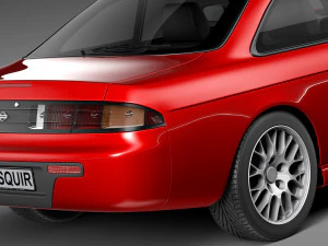 Nissan 240 SX Silvia S14 1996 3D Model