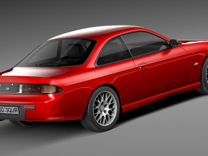 Nissan 240 SX Silvia S14 1996 Modelo 3D