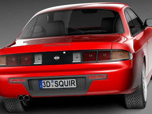 Nissan 240 SX Silvia S14 1996 3D Model