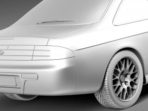 Nissan 240 SX Silvia S14 1996 3D Model