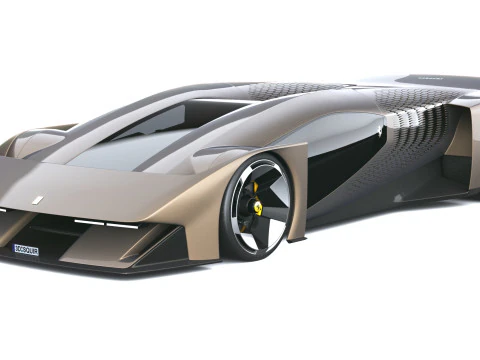 Ferrari F76 Concept 2025 3D Model