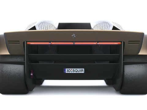 फेरारी F76 कॉन्सेप्ट 2025 3D मॉडल