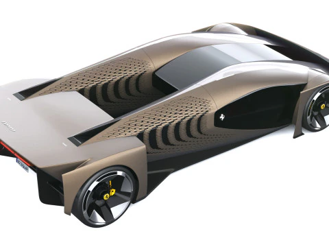 Ferrari F76 Concept 2025 3D Model