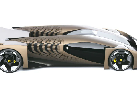 Ferrari F76 Concept 2025 3D Model