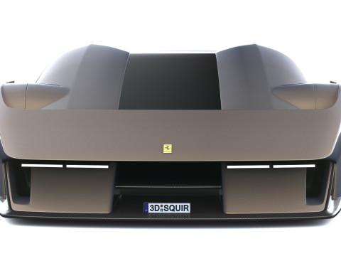 फेरारी F76 कॉन्सेप्ट 2025 3D मॉडल