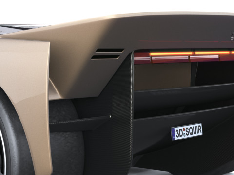 फेरारी F76 कॉन्सेप्ट 2025 3D मॉडल