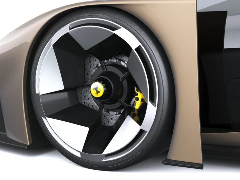 Ferrari F76 Concept 2025 3D Model
