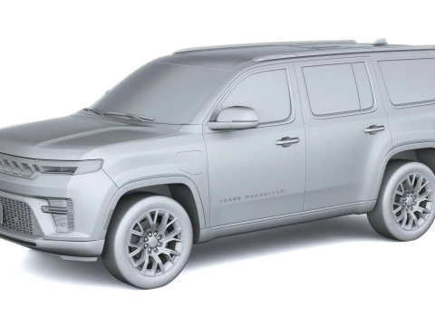 Jeep Grand Wagoneer 2026 3D Model