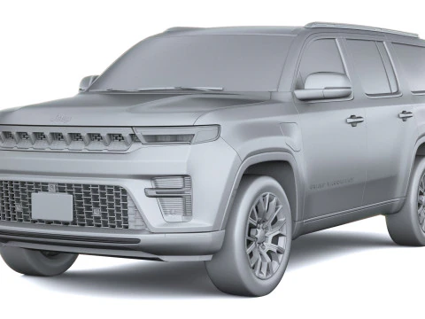Jeep Grand Wagoneer 2026 3D Model