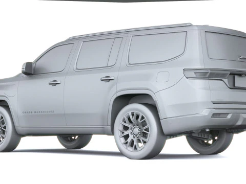 Jeep Grand Wagoneer 2026 3D Model