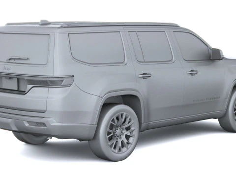 Jeep Grand Wagoneer 2026 3D Model