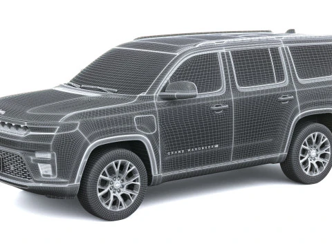 Jeep Grand Wagoneer 2026 3D Model