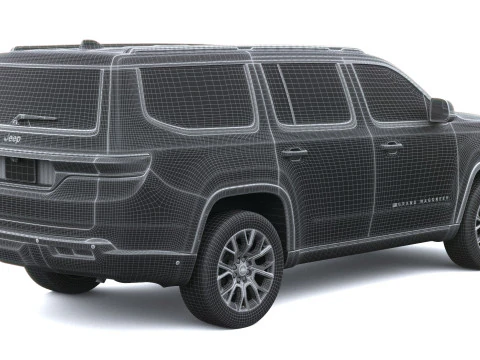 Jeep Grand Wagoneer 2026 3D Model