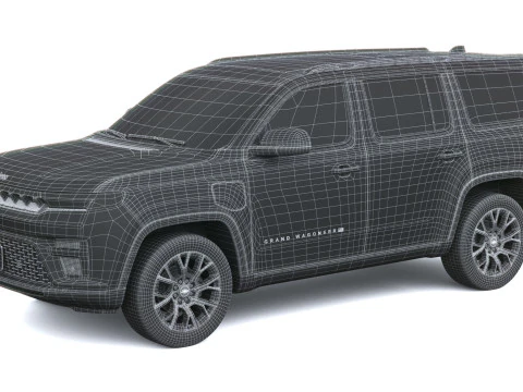 Jeep Grand Wagoneer 2026 3D Model