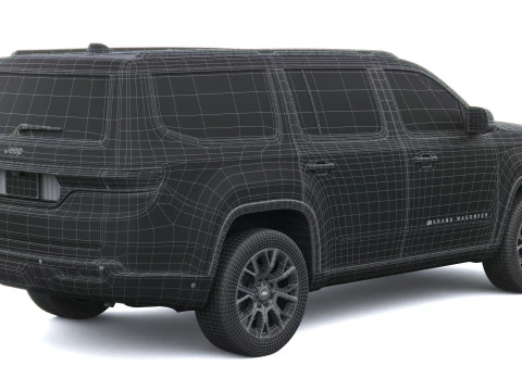 Jeep Grand Wagoneer 2026 3D Model