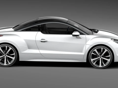 Peugeot RCZ 2013 3D Model