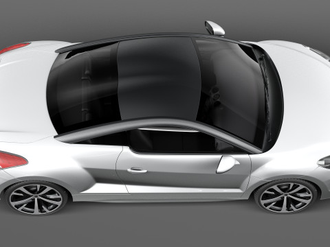 Peugeot RCZ 2013 3D Model