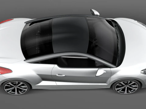 Peugeot RCZ 2013 3D Model