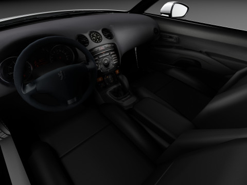 Peugeot RCZ 2013 3D Model