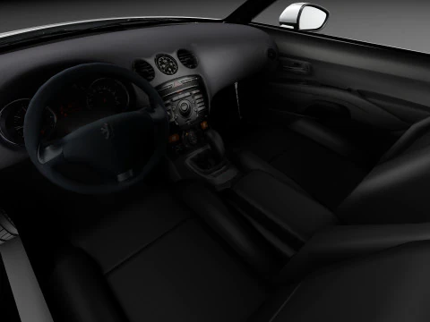 Peugeot RCZ 2013 3D Model